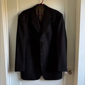 Daniel Hechter Elegant Black Brown Blazer